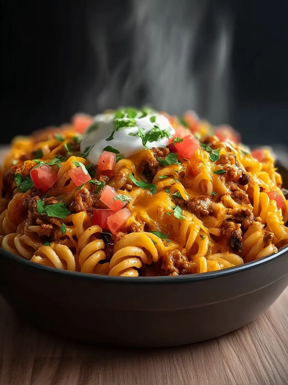 Loaded Taco Pasta Bake First Image