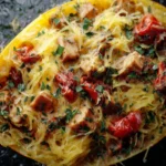 Mediterranean Inspired Spaghetti Squash First Image