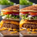 Quick and Easy Recipes for Quesadilla Burgers First Image