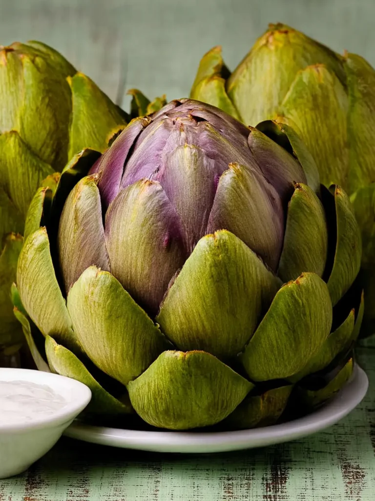 Steamed Artichokes (with Artichoke Dipping Sauce) First Image