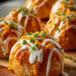 Cheesy Buffalo Ranch Chicken Bombs: Easy & Delicious Recipe First Image