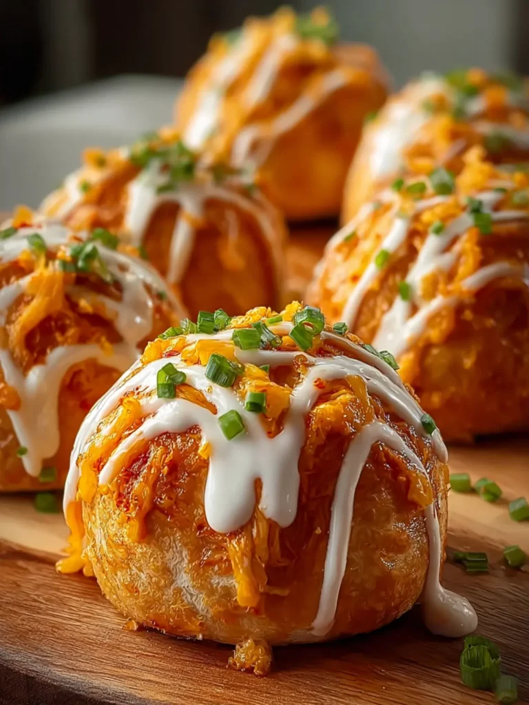 Cheesy Buffalo Ranch Chicken Bombs: Easy & Delicious Recipe First Image