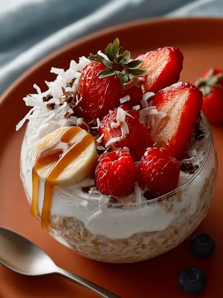 Coconut Cream Overnight Oats First Image