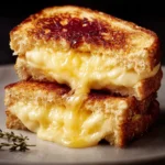 Gourmet Grilled Cheese (Brie and Cheddar) First Image