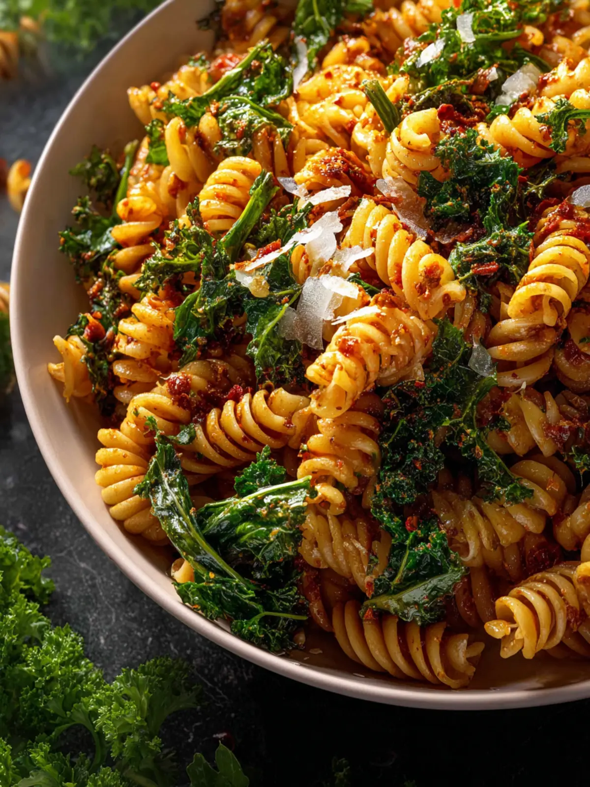 Red Pesto Pasta Kale: The Best Quick Heavenly Dish!