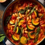 zucchini cannellini stew First Image