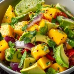 Avocado Mango Salad with Zesty Lime Dressing: An Incredible Ultimate Recipe First Image