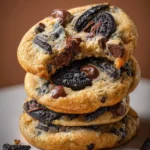 Eggless Oreo Chocolate Chip Cookies, vegan option First Image