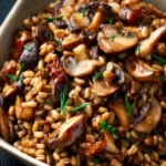 Farro with Mushrooms First Image