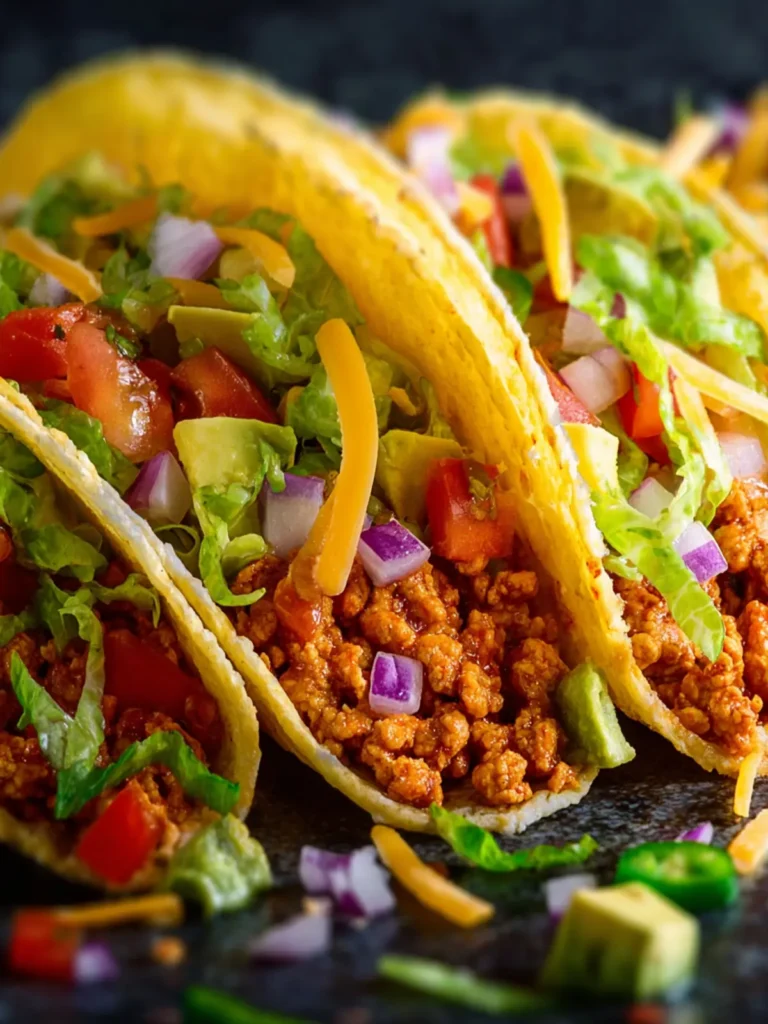 Ground Chicken Tacos First Image