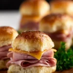 Ham and Cheese Sliders First Image