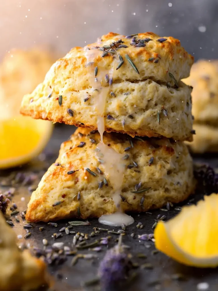 Lemon Lavender Scones First Image