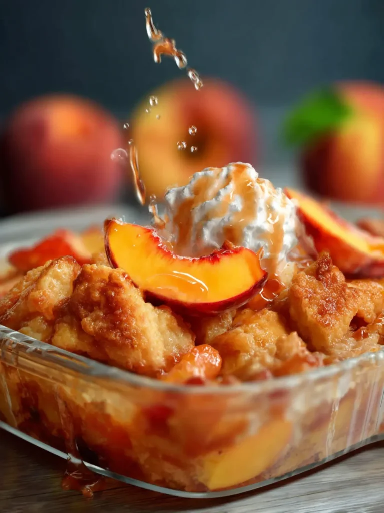 Peach Cobbler Recipe First Image
