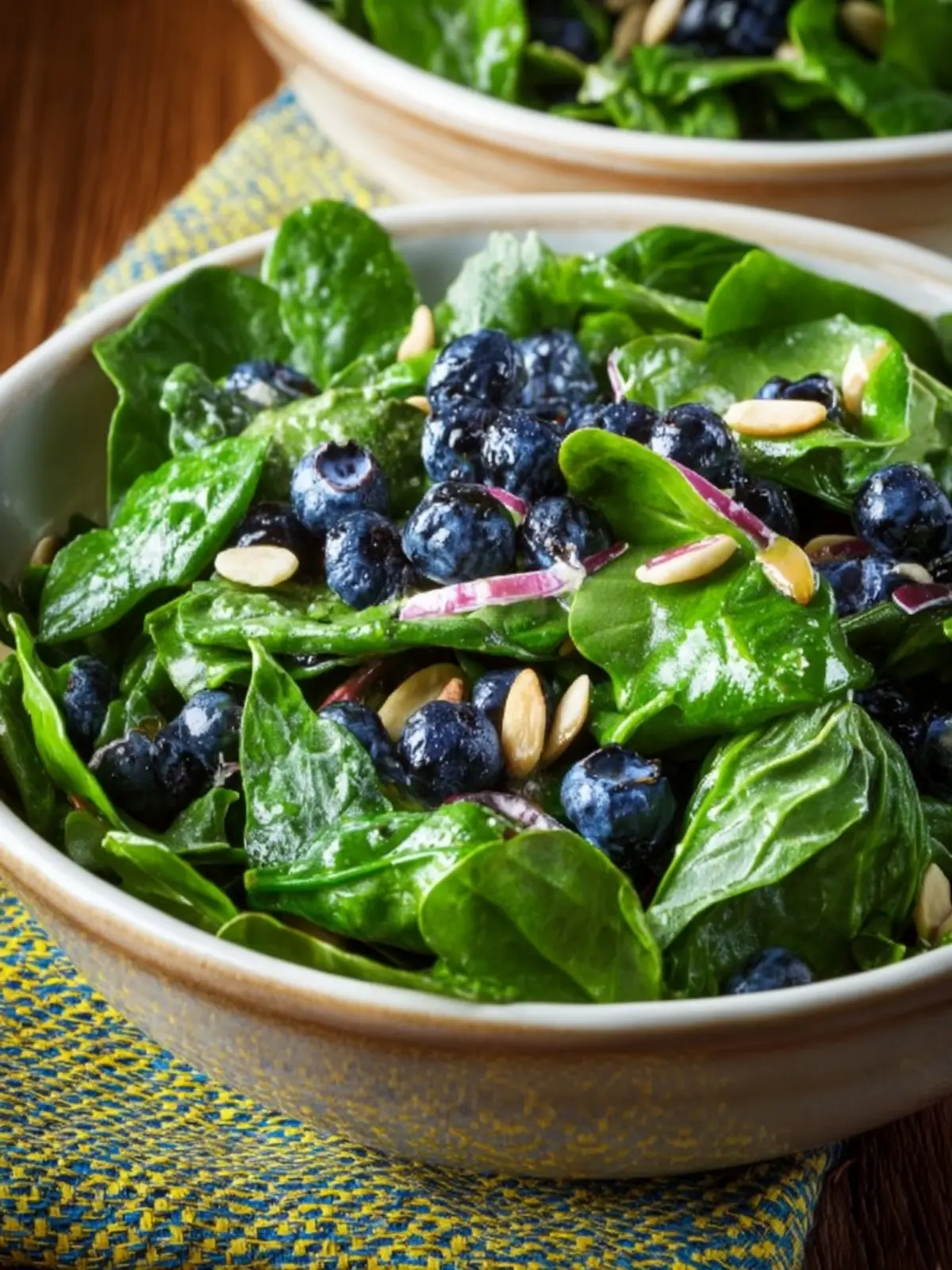 Power Greens Salad with Blueberries: The Best Fresh Flavor Combo