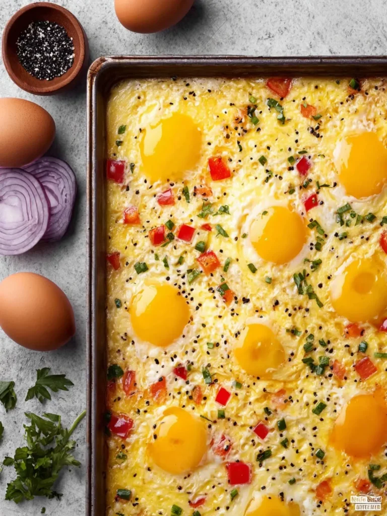 Sheet Pan Eggs First Image