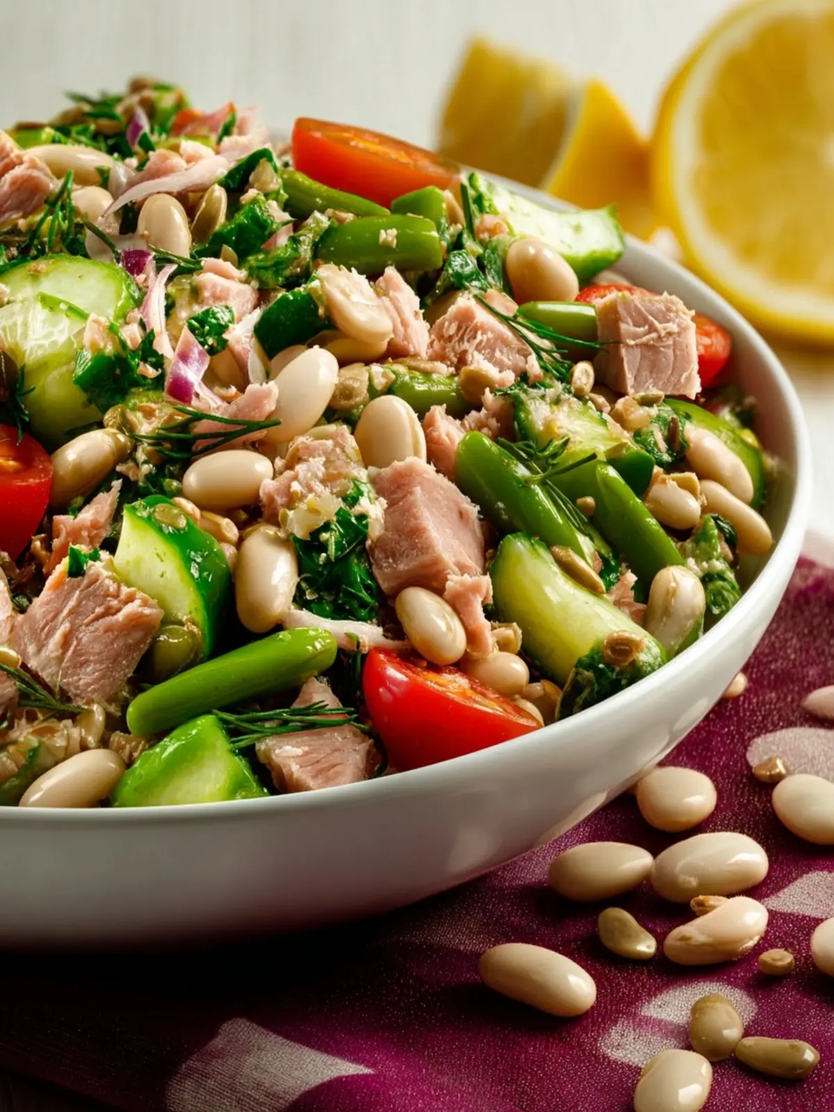 Tuna White Bean Salad First Image