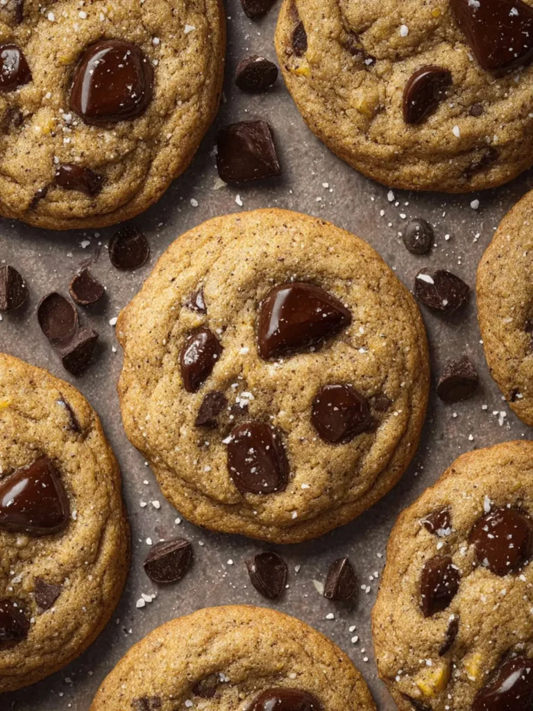 Vegan Banana Chocolate Chip Cookies First Image