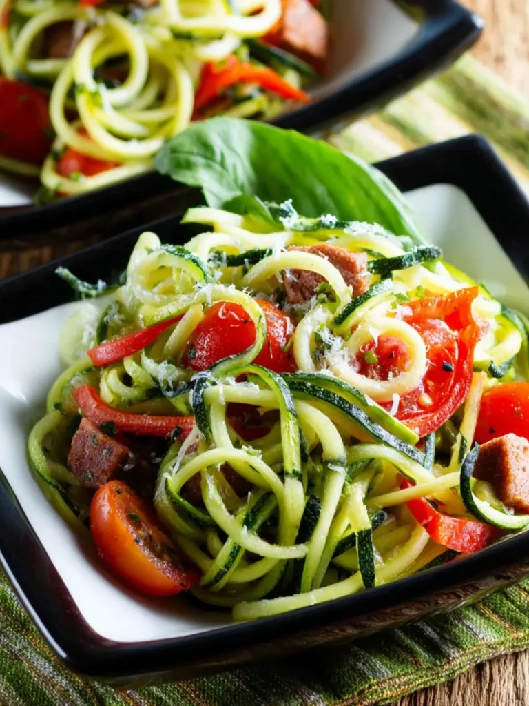 Zucchini Pasta Salad First Image
